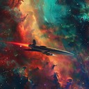 relaxing cosmic journey with ethereal 70s space ambiance
