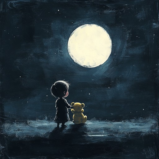 A tender, haunting lullaby that combines delicate plucking strings with soft, wistful melodies, evoking a sense of lost innocence and gentle nostalgia. Its harmonious structure gently sways, providing a poignant, peaceful atmosphere. Perfect for quiet, reflective moments, or bedtime stories with a touch of melancholy.