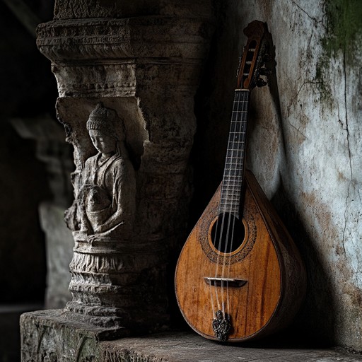 This instrumental track blends the adjunct style with the mystical tones of the oud, echoing the whispers of ancient winds. It evokes a profound sense of nostalgia and contemplation, as modern and ancient sounds intertwine to tell a story of timeless emotion.