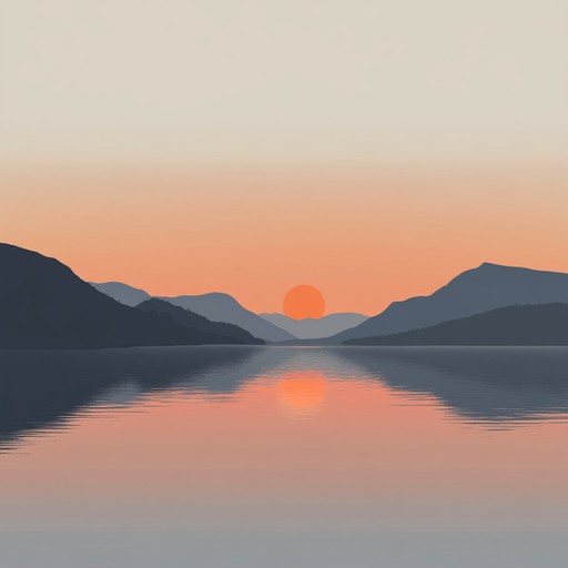 Imagine the first light of dawn, captured in delicate piano melodies that gently ascend, painting auditory scenes of peaceful landscapes waking under a pastel sky. The composition unfolds slowly, with each note representing the subtle movement of light and shadow, offering a tranquil and heartwarming start to the day.