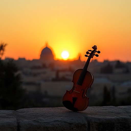 An evocative instrumental piece combining traditional jewish folk tunes with emotive modern harmonies, stirring deep feelings of connection and heritage.