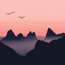 a serene epic orchestral piece inspired by majestic mountains