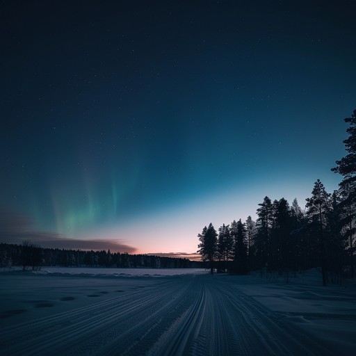 This track offers a gentle suomipop vibe, combining delicate piano melodies with subtle electronic textures. The soft, introspective nature of the song encourages listeners to reflect and find peace within themselves, reminiscent of quiet finnish landscapes under the northern lights.