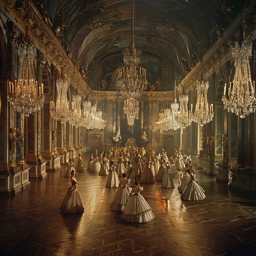 An energetic and lively baroque composition designed to get everyone on their feet. With intricate harpsichord melodies, lively violin runs, and dynamic changes, this piece captures the spirit of a grand baroque dance party in a royal court, inviting listeners to immerse themselves in an atmosphere of historical elegance and celebration.