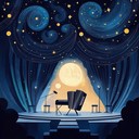 an ethereal cabaret melody that drifts through dreamy nightscapes.