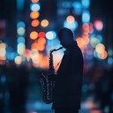 an instrumental jazz house track capturing nostalgic late night vibes