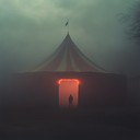 eerie music rolls under the big top