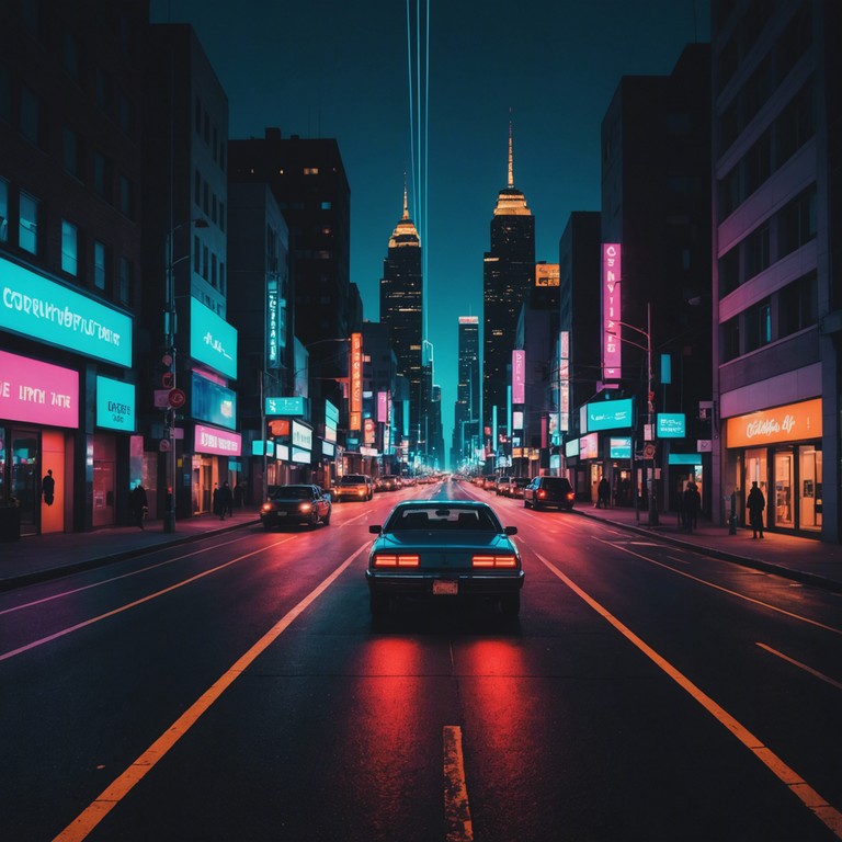 This track is a high energy synthwave escapade, designed to evoke the feeling of a neon drenched chase through a cyberpunk cityscape. A perfect blend of retro and modern sounds, the composition is driven by pulsating rhythms and shimmering synthesizers, transporting listeners straight into a retrofuturistic adventure. Ideal for gaming soundtracks or illuminating late night drives.