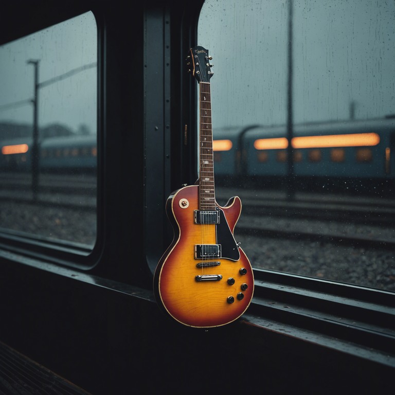 Imagine a lone musician, reflecting on past journeys and life decisions during a late night train ride, using nothing but his soulful guitar playing. This track captures that introspective journey through every note played.