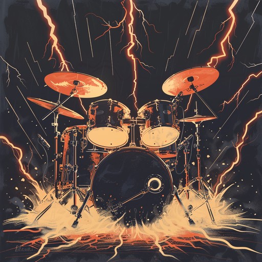 Dive into an inferno of scorching guitar solos and relentless drumming. This instrumental epic embodies the untamed spirit of heavy metal, delivering an unrestrained burst of energy and aggression. With dynamic transitions between melodic interludes and crushing onslaughts, the track engrains a sense of power and domination.