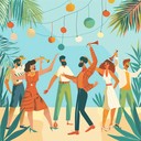 joyous tropical sounds for a lively summer day