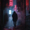 dark rhythms and haunting synths to create suspense