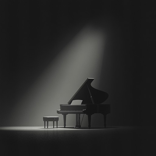 A solitary piano plays soft, repetitive melodies, creating an atmosphere of longing and introspection. Each note carries a delicate emotional weight, weaving a tapestry of memories and unspoken emotions with a minimalist approach.