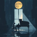 instrumental classical nocturne weaving mysterious, haunting piano melodies.