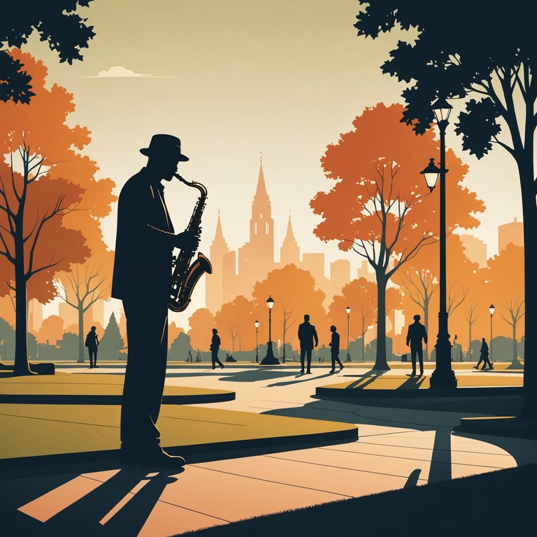 Imagine a soundtrack for the perfect start to the day, filled with energetic saxophone tunes set against the backdrop of a lively city awakening. The music intertwines elements of bebop jazz with modern influences, creating a sound that's both timeless and contemporary.