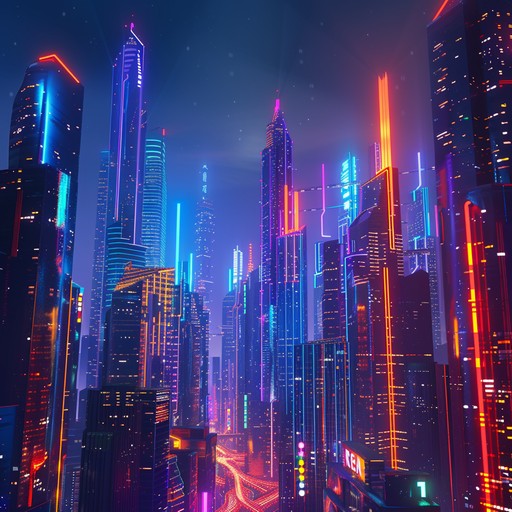 Visualize an explosive run through a dazzling futuristic metropolis. The driving beats and electric synths propel the runner forward, capturing the essence of speed and urgency. The track builds with intensity, providing a non stop, heart pounding experience.