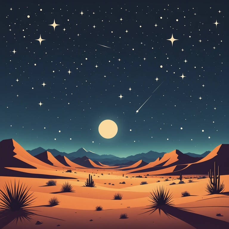 This track presents a reflective journey through the quiet nights of the middle eastern desert, guided by the gentle plucking of an oud under a starry sky.