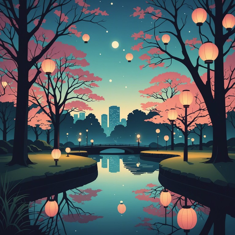 Explores the deeper emotional layers of an intimate night in one of the world's busiest metropolises, tokyo, through a mellifluous koto performance that intertwines with electronic ambiance, inviting listeners to lose themselves in the allure of the city and the stories it whispers after dark.