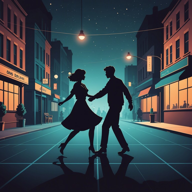 This piece captures the essence of a twilight tango, where sultry rhythms meet the soft murmur of evening, creating an atmosphere of intimate connection and heartwarming closeness. The music flows seamlessly, featuring a classic bandoneon that weaves through the melody, enriching every step and embrace with its deep, emotive timbre.