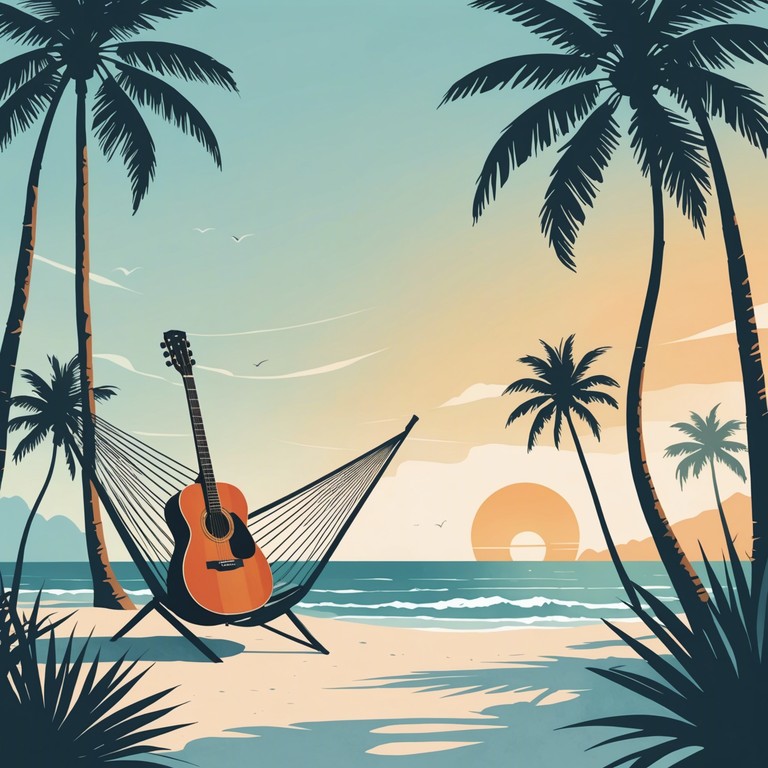 Envision an easy, breezy sunny day where each note plucked from an acoustic guitar resonates with joy and tranquility, perfectly complementing moments of leisure and relaxation.