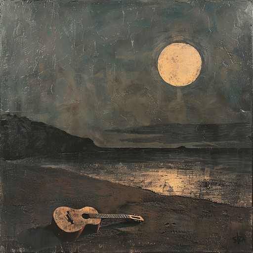 A sophisticated instrumental blues rock tune that features intricate guitar solos and a steady rhythm section. The piece combines classic blues elements with a modern rock feel, offering a deep, soulful experience. Perfect for late night listening, it evokes imagery of moonlit landscapes and introspective moments.