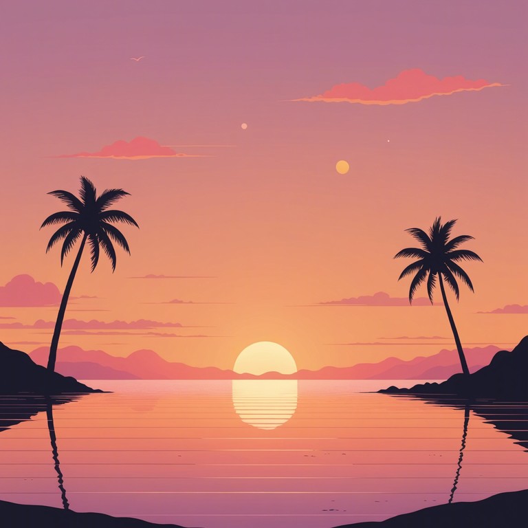 Inspired by the captivating tranquility of a sunset at the beach, this track features a fusion of soothing synth layers that emulate the gentle crash of waves against the shore, creating a serene soundscape perfect for unwinding after a long day.