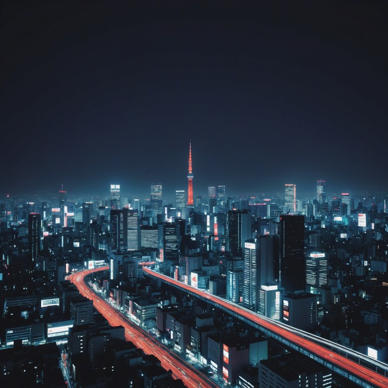 This track captures the essence of a neon lit tokyo night, blending the melodic elements of j pop with the energetic beats of edm. Imagine walking through shibuya's bustling streets, neon lights reflecting off rain soaked pavements, as this track plays, encapsulating the city's futuristic yet heartfelt vibe.