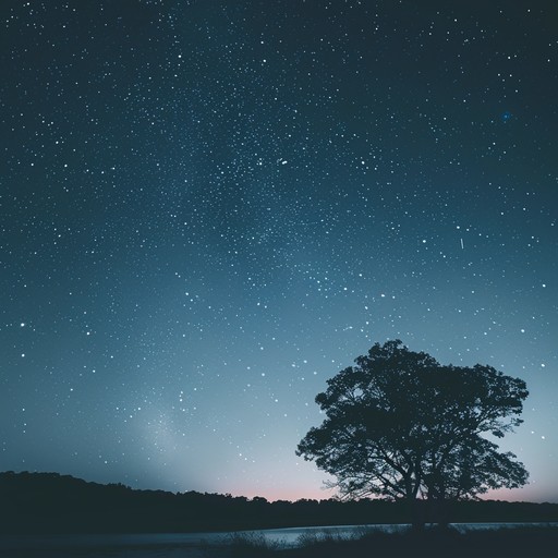 Merging soft synth waves with delicate strings creates a dreamlike soundscape. The track gently undulates, evoking a peaceful journey through a starry night sky. Each note sparkling like stardust, perfect for moments of quiet reflection and serene dreams.