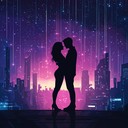 a futuristic instrumental depicting love transcending time and space.