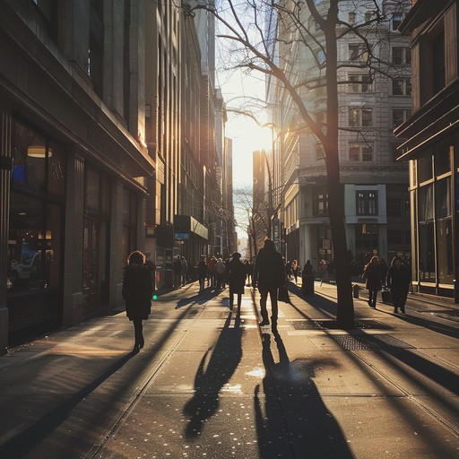 Imagine you're strolling down a sunny sidewalk, ice cream in hand, with each step feeling whimsical and carefree. The music captures the playful spirit of an indie summer day, filled with cheerful rhythms and carefree melodies inviting listeners to join the fun.