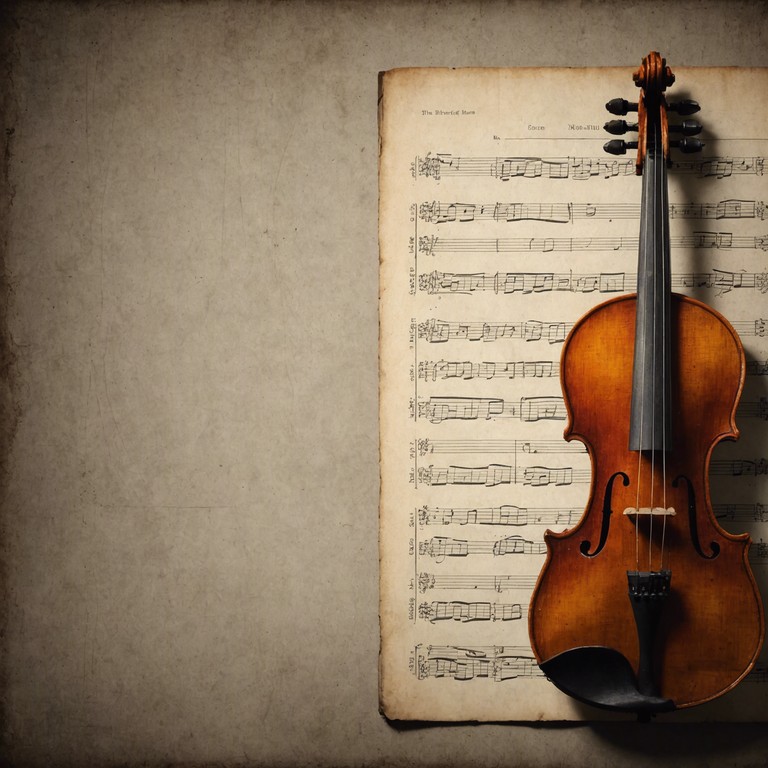 A symphonic exploration that uses the violin to weave through themes of memory and history, creating an evocative blend of old world charm with orchestral depth, promoting an immersive trip back in time.