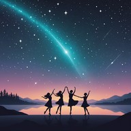 magic beats under starry night sky