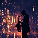 a powerful jazz soul instrumental capturing vibrant city life