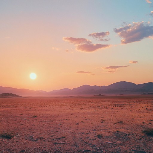 Experience the thrill of an expedition through a vast desert with sweeping orchestral melodies combined with pulsating electronic beats and rhythmic percussion, creating an exhilarating and adventurous atmosphere. The track evolves dynamically, guiding the listener through varying intensity levels, from the serene expanse to heart racing pursuits.