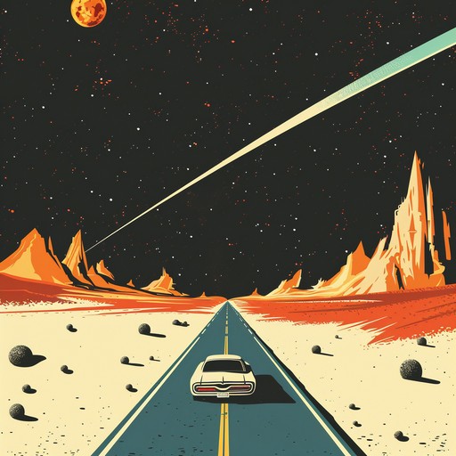 This energetic pop rock instrumental features soaring electric guitar riffs, pulsing basslines, and driving drum beats that evoke the excitement of embarking on a cosmic journey through the stars. Shimmering synths and atmospheric pads add a futuristic, otherworldly vibe to the track, while dynamic buildups and explosive climaxes capture the thrill of exploring uncharted galaxies.