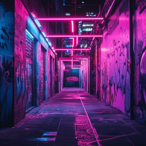 Dive into the juxtaposition of gritty urban beats meeting atmospheric synth soundscape, perfect for late night city vibes or introspective moments