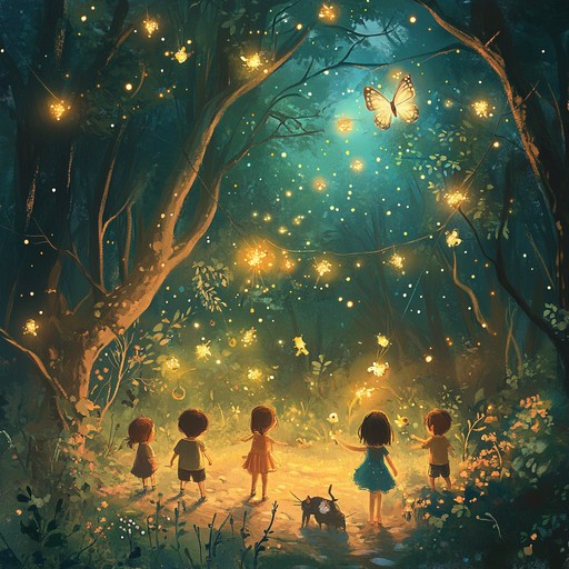 A bubbly and joyful tune that captures the essence of playful imaginations, where children can lose themselves in fairy tale worlds brimming with colors and magic. Perfect for creating an atmosphere of excitement and wonder, this track delights and entertains young hearts, making every moment feel like a fun adventure.