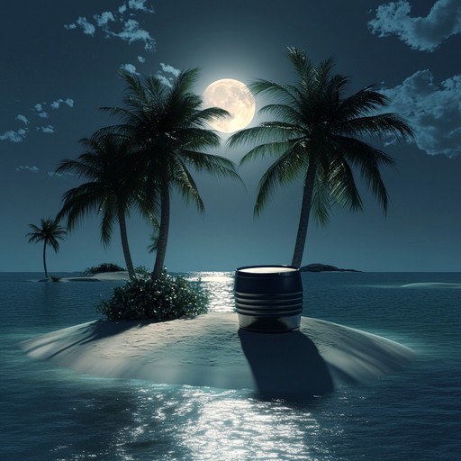 An evocative instrumental with smooth steel drum melodies and rhythmic calypso beats, embodying the romance and warmth of tropical nights under the stars. The music weaves a tale of night dances, gentle sea breezes, and the magic of moonlit beaches.