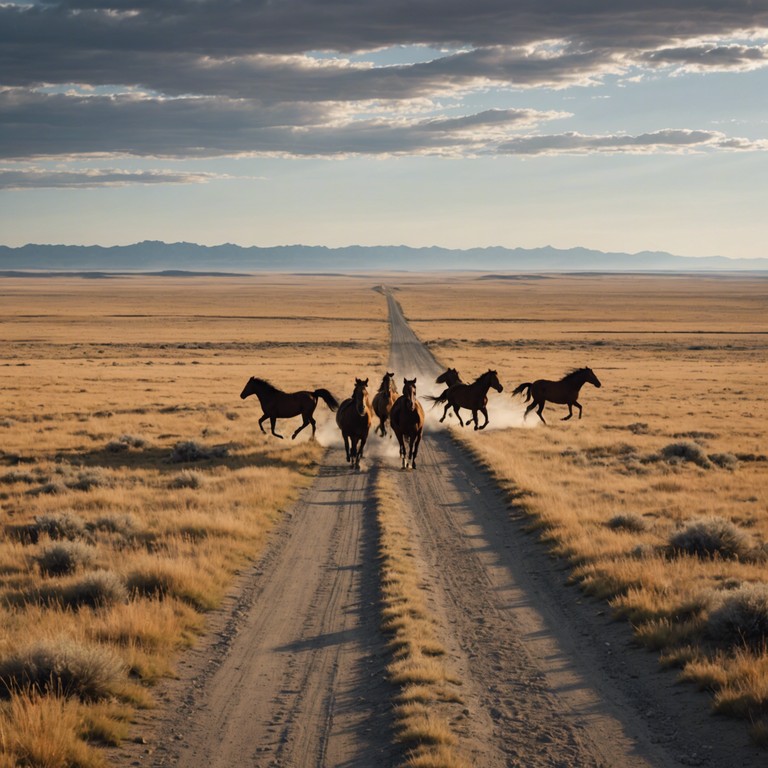 An invigorating track that embodies the essence of the american spirit with a banjo leading a spirited, hard hitting melody that drives the listener through tales of challenges and victories. Visuals of sprawling fields under a setting sun and people facing the day with determination.