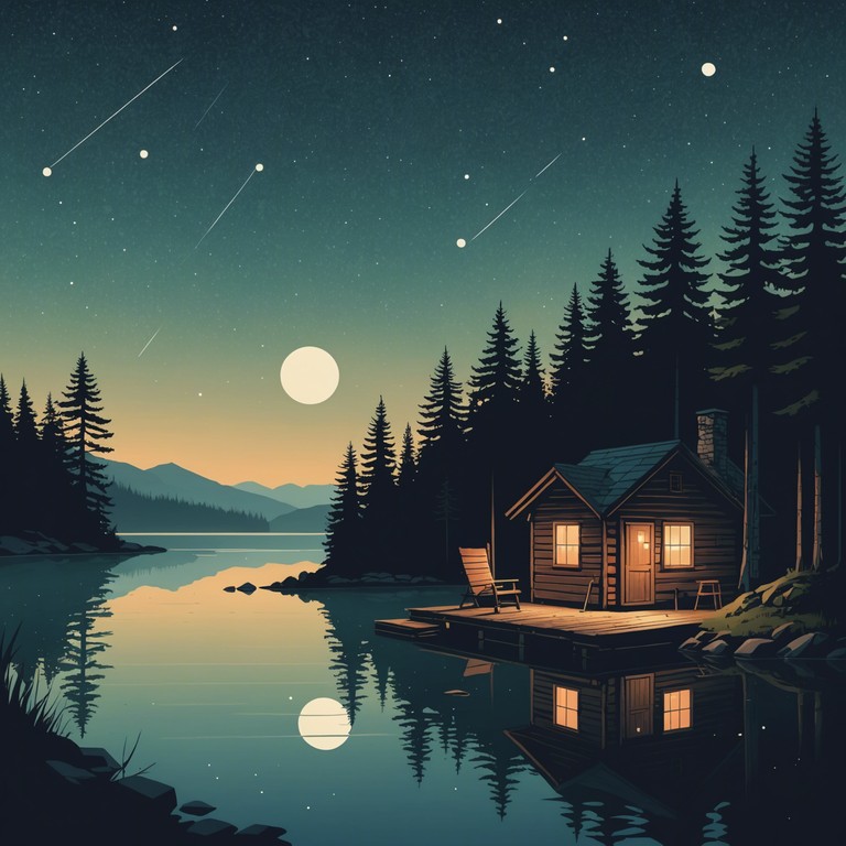 Imagine sitting outside a rustic cabin, the air filled with the soothing sounds of an acoustic guitar as you reflect on life's simple beauties. The music is an ode to tranquility, connecting with nature and oneself.