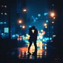 an instrumental r&b track capturing passion beneath urban night skies