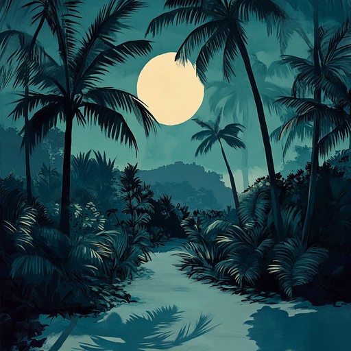 This instrumental piece combines eerie melodies with tropical rhythms to create an atmosphere of mystery and unease, transporting listeners to a shadowy jungle where unknown perils lurk amid the lush foliage.