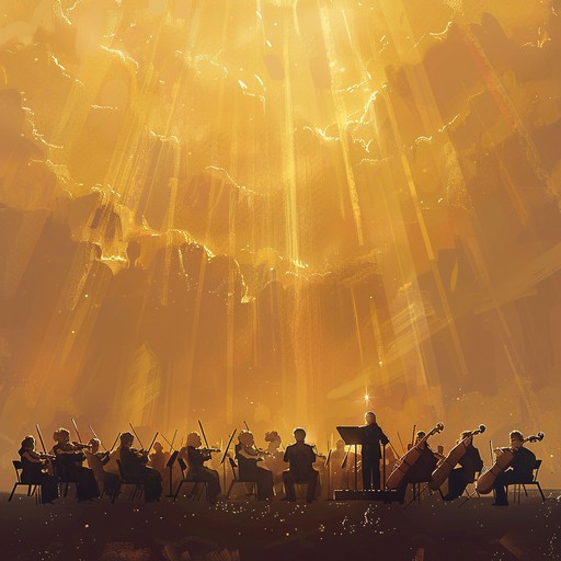 A cinematic journey through emotions, starting softly with warm strings and gradually adding layers of orchestral instruments. The buildup elevates the listener with a heartwarming crescendo, providing a feel good, triumphant conclusion.