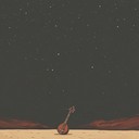 sitar leads mystical, ambient soundscapes through desert night