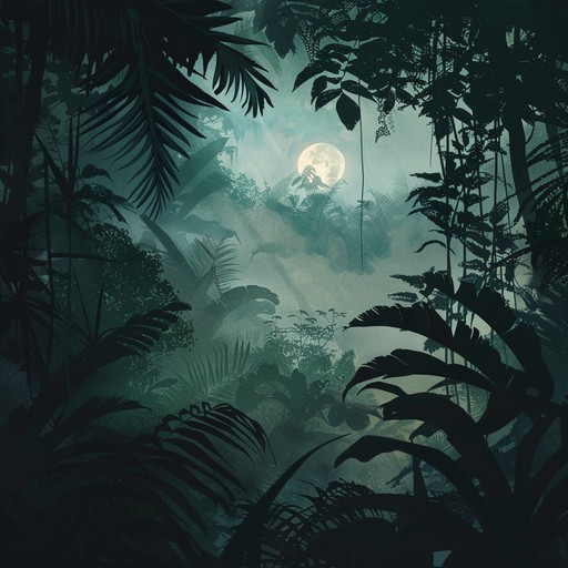 This track takes you on a surreal journey through a haunted jungle where rhythmic afrobeat percussion melds with dissonant and unnerving ambient sounds. Echoes of african traditional instruments punctuate the tension, creating an atmosphere where mystery and fear intertwine.