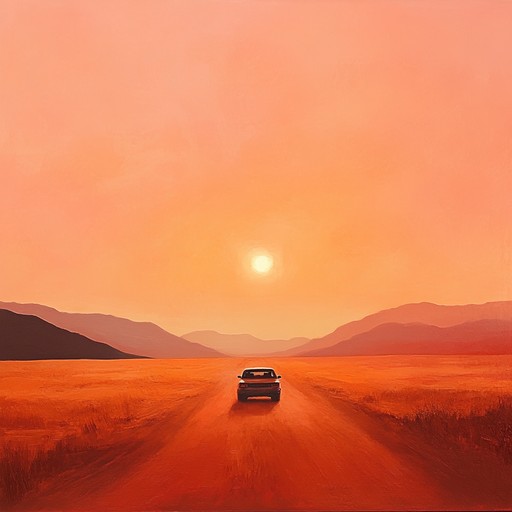 Imagine a journey through a sunlit, sprawling landscape, where each chord captures the essence of wanderlust and the spirit of the open road. This track evokes dusty highways, the freedom of travel, and a longing for distant places. Deep within this melody lies a heartfelt story of adventure and homecoming, sung through the strings of a steel guitar under an expansive sky.