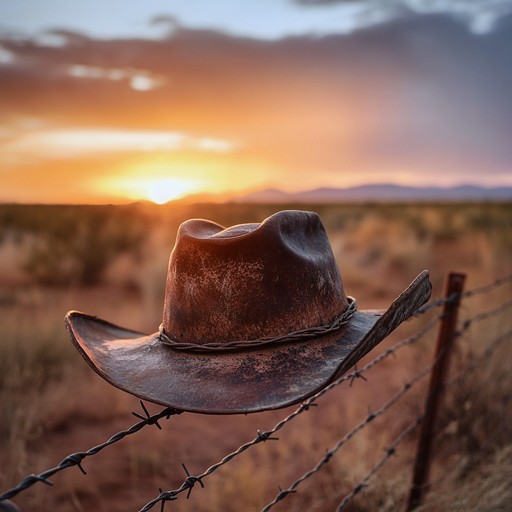 An instrumental country song incorporating rustic guitar tones and heavy, raw beats, capturing the essence of a wild west saloon brawl. This track is steeped in the grit and dust of an old whiskey trail, conjuring images of duels at high noon and rugged outlaws.