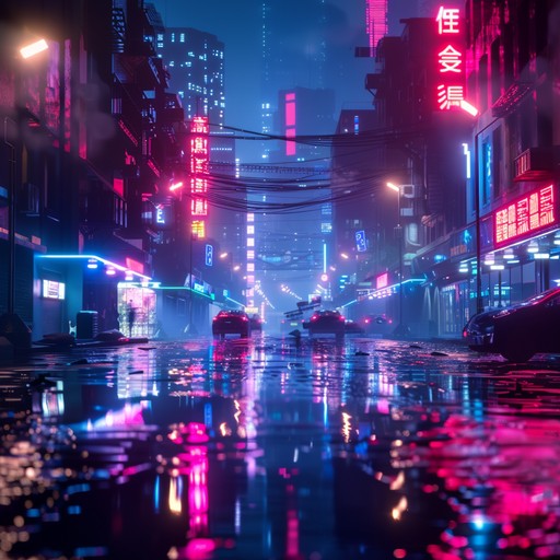 This track features dramatic synth lines and soaring melodies, creating a sense of rising tension and emotional depth. Perfect for cinematic scenes depicting inner conflict or heroic moments, it paints a sonic picture of neon lit streets and shadowy figures. The dynamic nature of the composition keeps the listener on edge, making it an unforgettable experience.