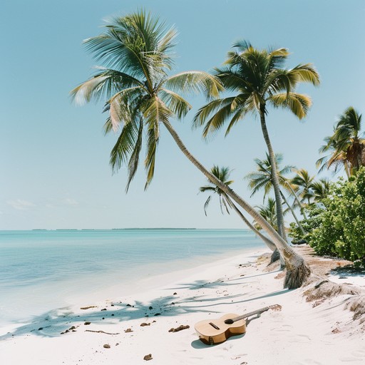 Feel the warmth of the sun and the rhythm of the waves with this carefree latin tune. Featuring vibrant guitar strums, this track transports you to a tropical beach, perfect for lounging and dancing under the palm trees.