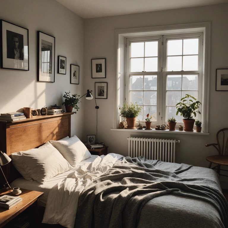 Imagine a track that not only takes you back to cherished memories but also allows you to feel like you're experiencing them once again in a personal, intimate setting. The music box's quaint and delicate sound pairs with ambient influences, providing a journey through one's cherished past, relived in the solitude of a bedroom setting.